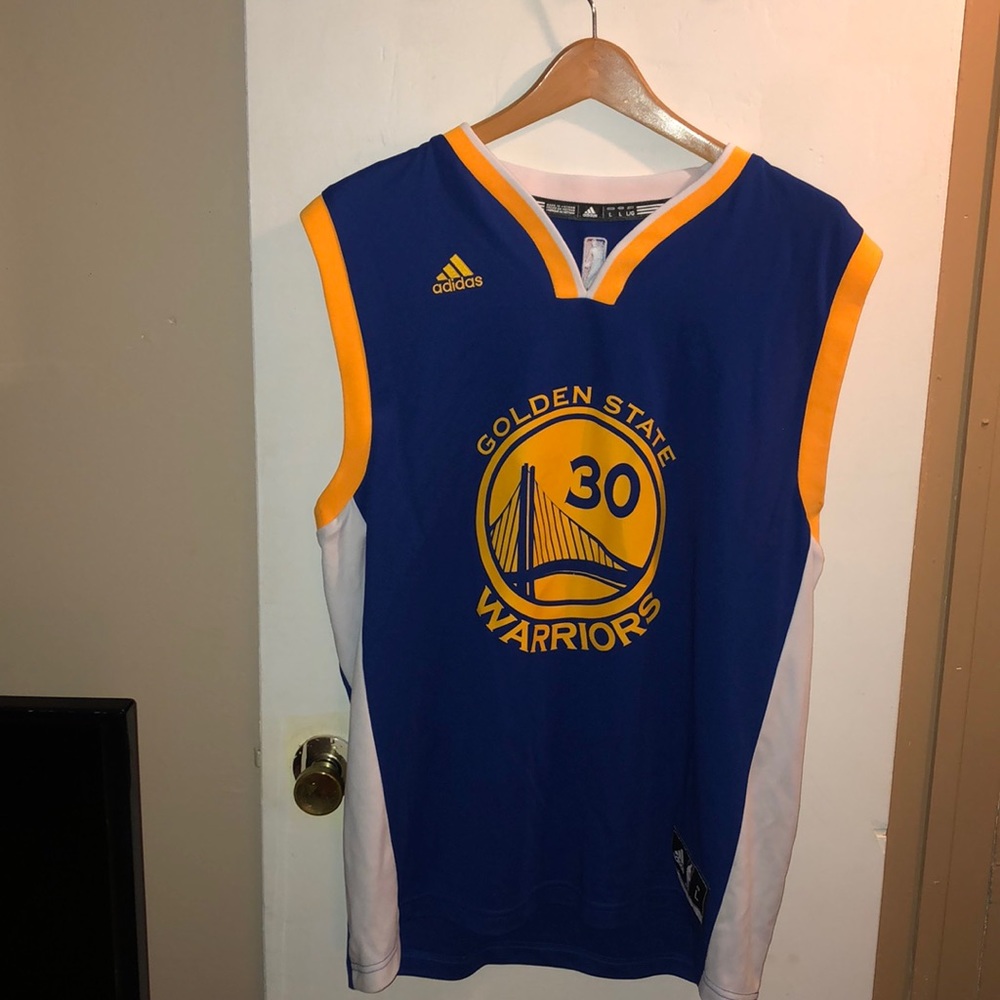 Curry golden state warriors jersey
